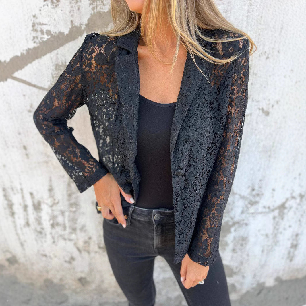 LINA™ | Eleganter Spitzenblazer für Damen