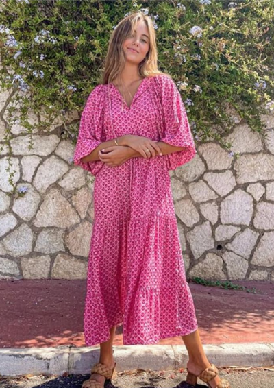 SANDY - ROBE LONGUE CONFORTABLE ET TENDANCE