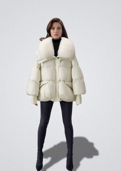 Erika - Die stilvolle Kunstfelljacke