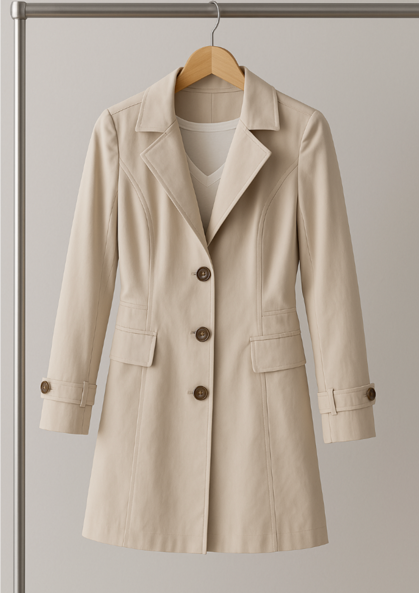 Laurian™ | Leichter Luxus in einem zeitlosen Trenchcoat