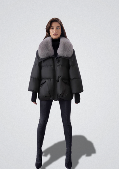 Erika - Die stilvolle Kunstfelljacke