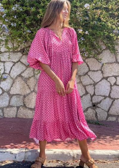 SANDY - ROBE LONGUE CONFORTABLE ET TENDANCE