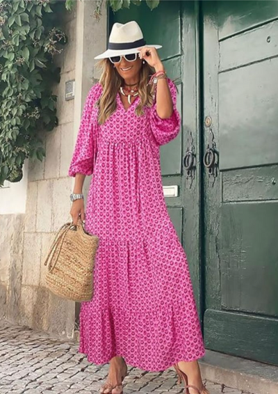 SANDY - ROBE LONGUE CONFORTABLE ET TENDANCE