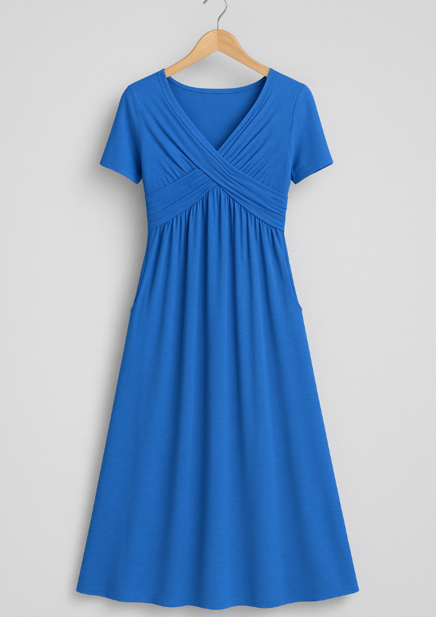 Jamaika | Elegantes Midi-Kleid mit Bauchbedeckung