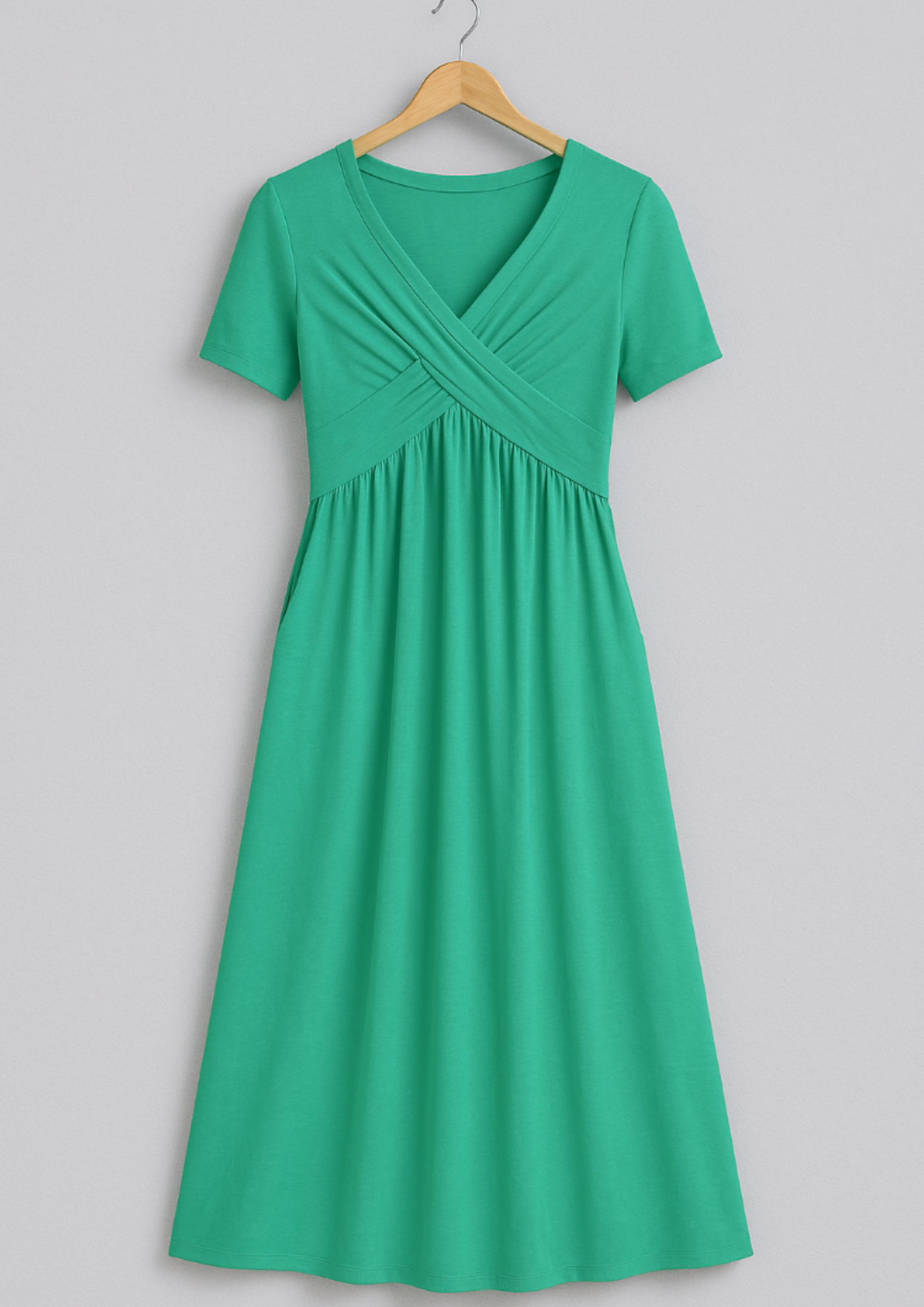 Jamaika | Elegantes Midi-Kleid mit Bauchbedeckung