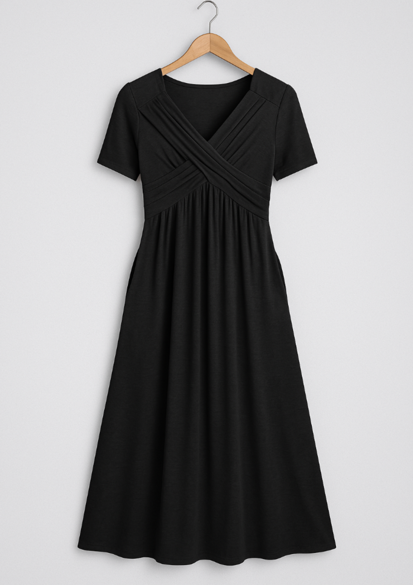 Jamaika | Elegantes Midi-Kleid mit Bauchbedeckung