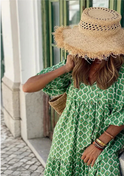 SANDY - ROBE LONGUE CONFORTABLE ET TENDANCE