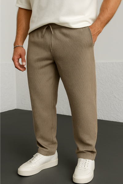 Vallier | Gerippte Relaxhosen