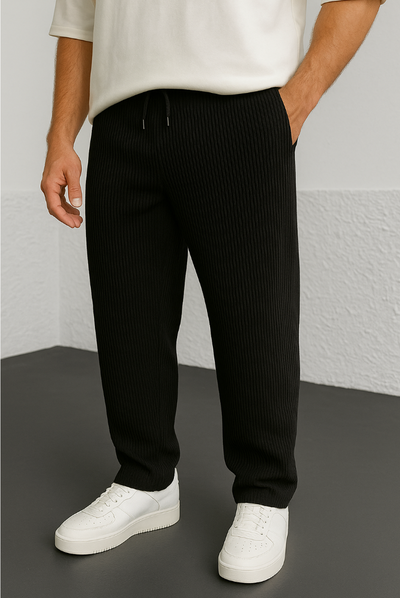 Vallier | Gerippte Relaxhosen