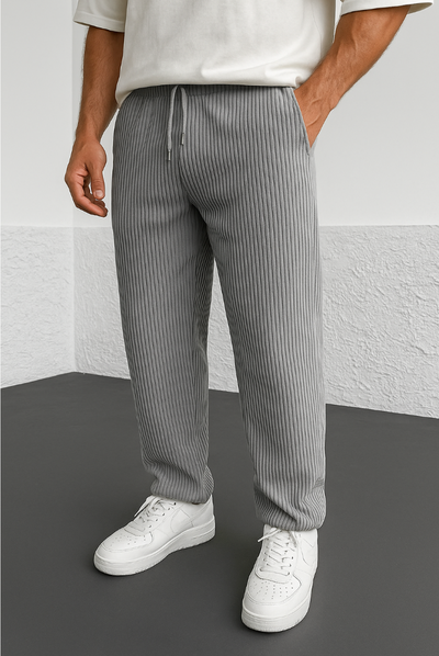 Vallier | Gerippte Relaxhosen