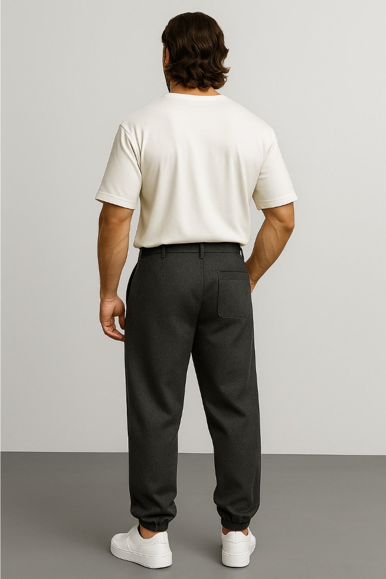 Lioré | Elegante Melierte Hose