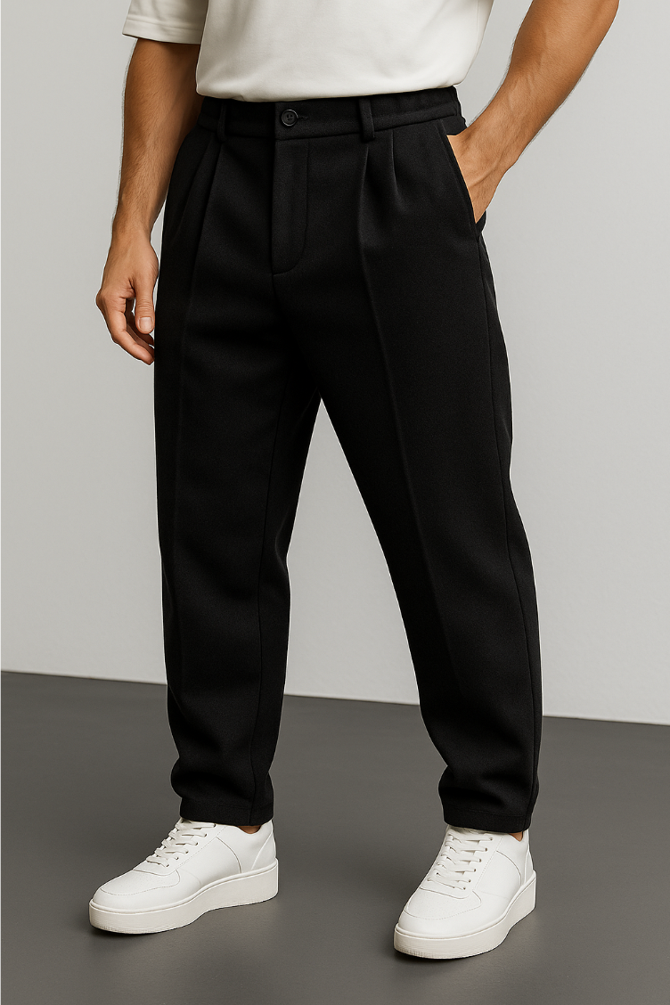 Lioré | Elegante Melierte Hose