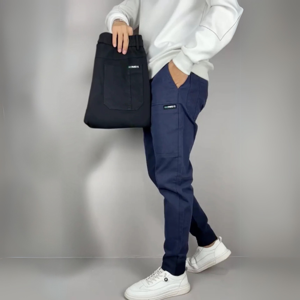 Maison Lue | Premium Elastische Cargohosen